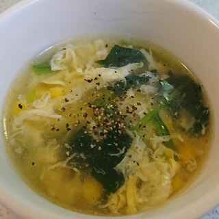 中華風たまごスープ